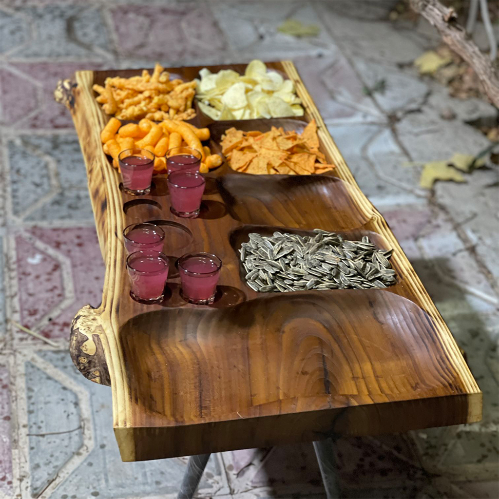 ظروف چوبی و‌ سنگی